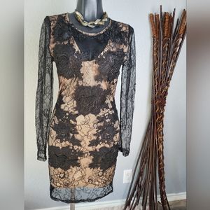 Forever 21 Dress, size S, black/Cream color